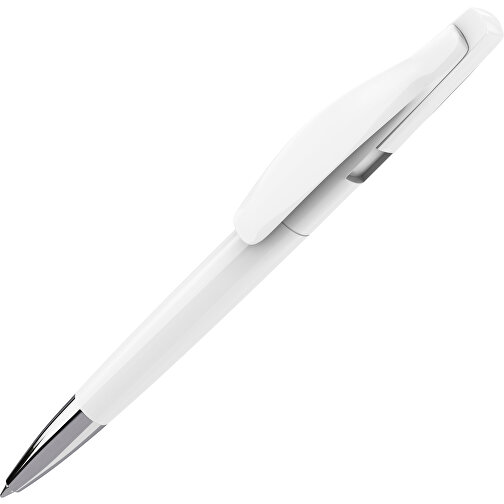 Prodir DS2 PPC Push Kugelschreiber , Prodir, weiß / weiß, Kunststoff, 14,80cm x 1,70cm (Länge x Breite), Bild 1