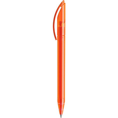 Prodir DS3 TFF Twist Kugelschreiber , Prodir, orange, Kunststoff, 13,80cm x 1,50cm (Länge x Breite), Bild 2