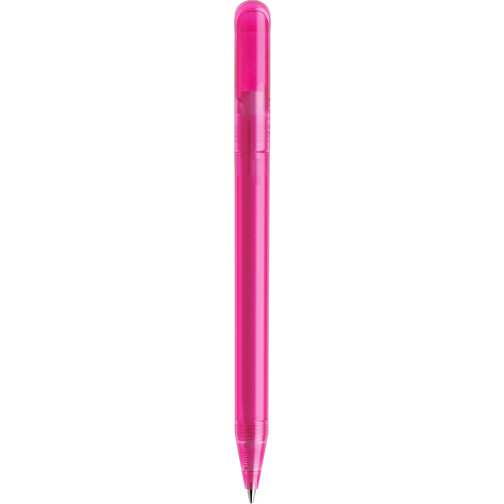 Prodir DS3 TFF Twist Kugelschreiber , Prodir, pink, Kunststoff, 13,80cm x 1,50cm (Länge x Breite), Bild 3