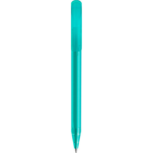 Prodir DS3 TFF Twist Kugelschreiber , Prodir, aqua, Kunststoff, 13,80cm x 1,50cm (Länge x Breite), Bild 1