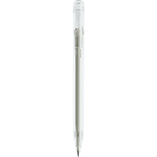 Prodir DS3 TTT Twist Kugelschreiber , Prodir, klar, Kunststoff, 13,80cm x 1,50cm (Länge x Breite), Bild 3