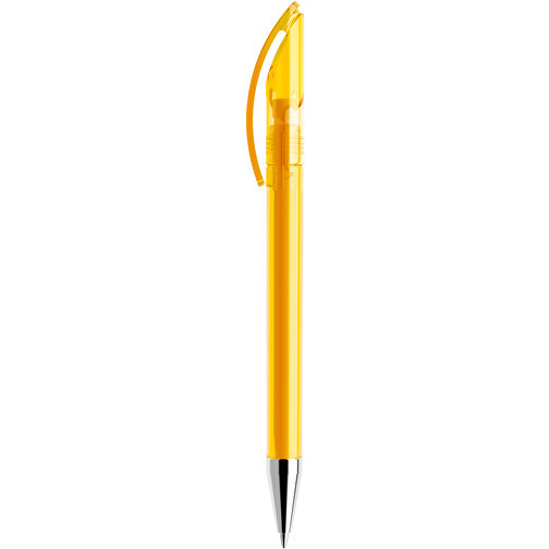 Prodir DS3 TTC Twist Kugelschreiber , Prodir, gelb, Kunststoff/Metall, 13,80cm x 1,50cm (Länge x Breite), Bild 2