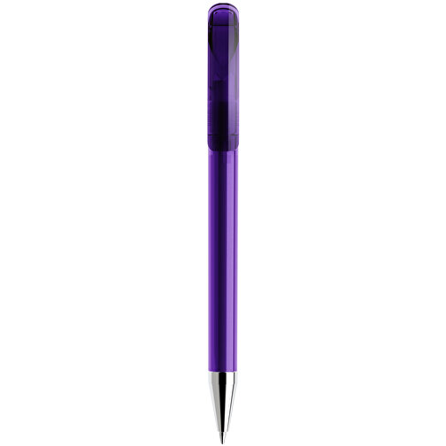 Prodir DS3 TTC Twist Kugelschreiber , Prodir, violett, Kunststoff/Metall, 13,80cm x 1,50cm (Länge x Breite), Bild 1