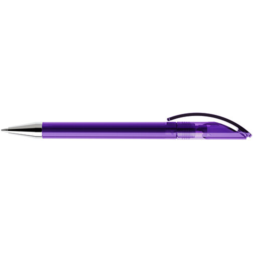 Prodir DS3 TTC Twist Kugelschreiber , Prodir, violett, Kunststoff/Metall, 13,80cm x 1,50cm (Länge x Breite), Bild 5