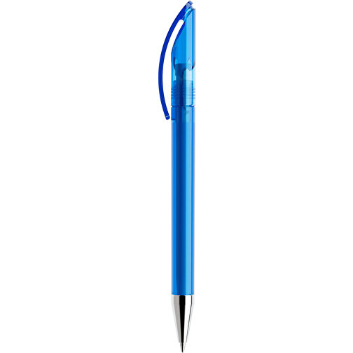 Prodir DS3 TTC Twist Kugelschreiber , Prodir, himmelblau, Kunststoff/Metall, 13,80cm x 1,50cm (Länge x Breite), Bild 2