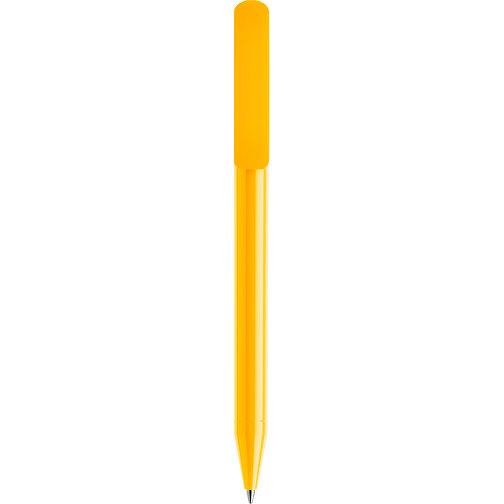 Prodir DS3 TPP Twist Kugelschreiber , Prodir, gelb, Kunststoff, 13,80cm x 1,50cm (Länge x Breite), Bild 1