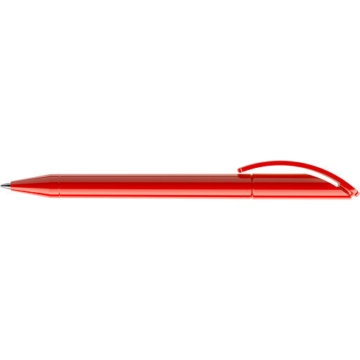 Prodir DS3 TPP Twist Kugelschreiber , Prodir, rot, Kunststoff, 13,80cm x 1,50cm (Länge x Breite), Bild 5