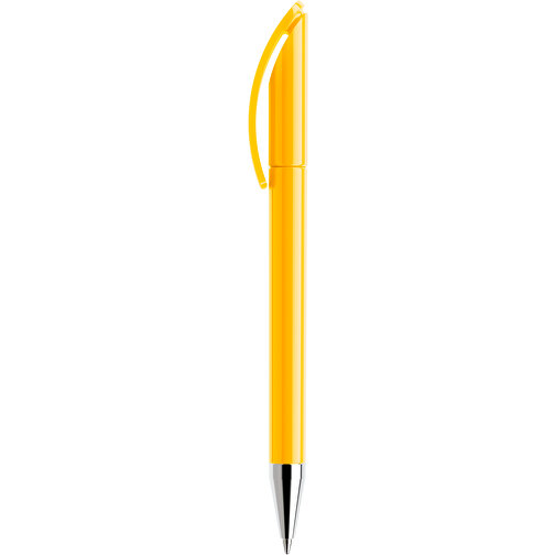 Prodir DS3 TPC Twist Kugelschreiber , Prodir, gelb, Kunststoff/Metall, 13,80cm x 1,50cm (Länge x Breite), Bild 2