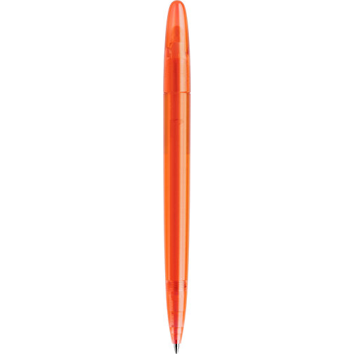 Prodir DS5 TFF Twist Kugelschreiber , Prodir, orange, Kunststoff, 14,30cm x 1,60cm (Länge x Breite), Bild 3