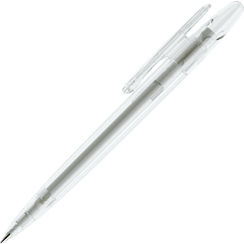 Prodir DS5 TTT Twist Kugelschreiber , Prodir, klar, Kunststoff, 14,30cm x 1,60cm (Länge x Breite), Bild 4