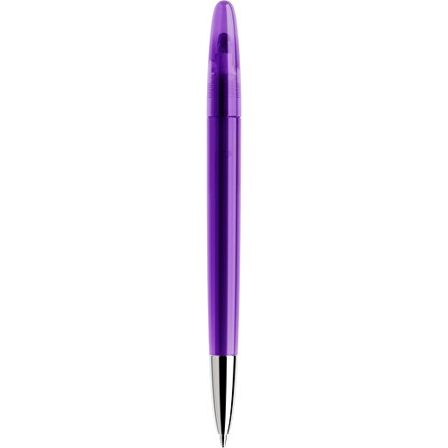 Prodir DS5 TTC Twist Kugelschreiber , Prodir, violett, Kunststoff/Metall, 14,30cm x 1,60cm (Länge x Breite), Bild 3