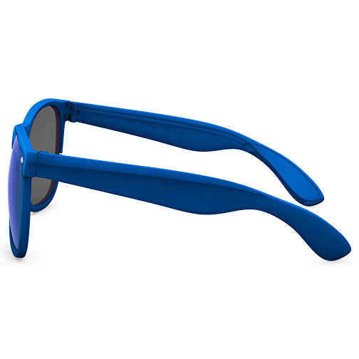 SunShine Mirror Glänzend - UV 400 , Promo Effects, verspiegelt blau glänzend, Rahmen aus Polycarbonat und Glass aus AC, 14,50cm x 4,80cm x 15,00cm (Länge x Höhe x Breite), Bild 3