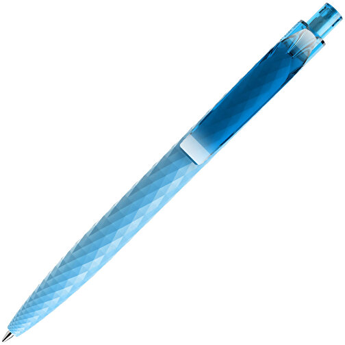 Prodir QS01 PRT Push Kugelschreiber , Prodir, cyanblau, Kunststoff, 14,10cm x 1,60cm (Länge x Breite), Bild 4