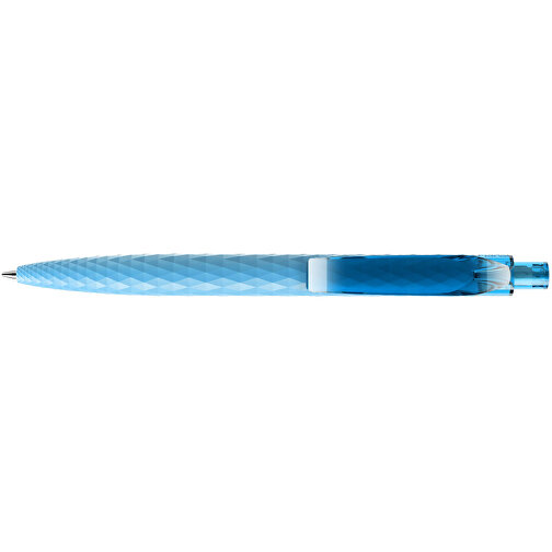 Prodir QS01 PRT Push Kugelschreiber , Prodir, cyanblau, Kunststoff, 14,10cm x 1,60cm (Länge x Breite), Bild 5