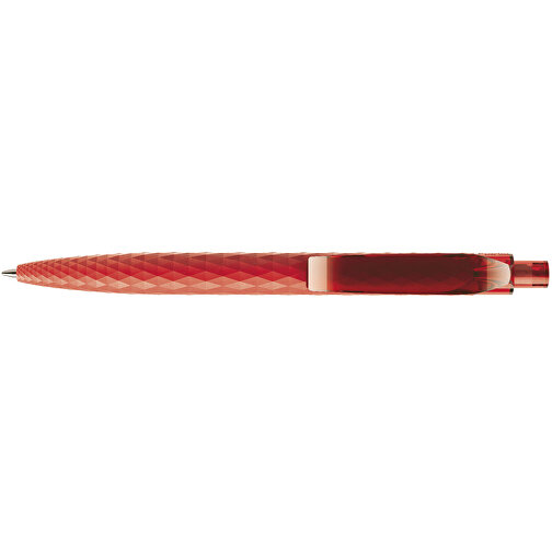 Prodir QS01 PMT Push Kugelschreiber , Prodir, rot, Kunststoff, 14,10cm x 1,60cm (Länge x Breite), Bild 5