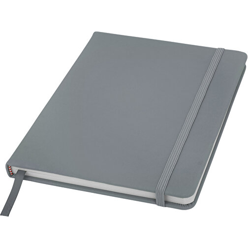 Spectrum A5 Hard Cover Notizbuch , grau, PU Kunststoff, 21,10cm x 1,20cm x 14,00cm (Länge x Höhe x Breite), Bild 1