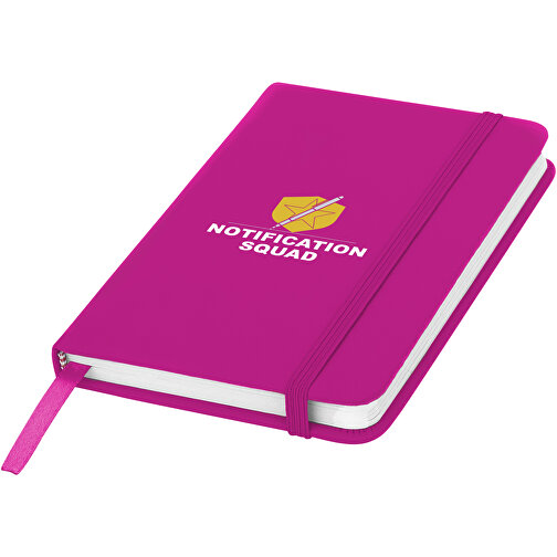 Spectrum A6 Hard Cover Notizbuch , rosa, PU Kunststoff, 14,20cm x 1,00cm x 9,00cm (Länge x Höhe x Breite), Bild 5