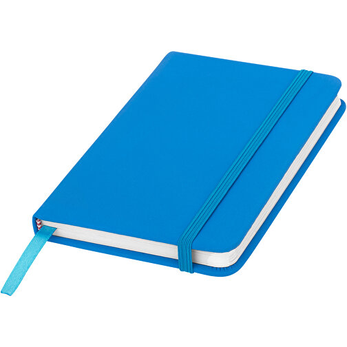 Spectrum A6 Hard Cover Notizbuch , hellblau, PU Kunststoff, 14,20cm x 1,00cm x 9,00cm (Länge x Höhe x Breite), Bild 1