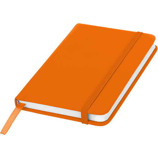 Spectrum A6 Hard Cover Notizbuch , orange, PU Kunststoff, 14,20cm x 1,00cm x 9,00cm (Länge x Höhe x Breite), Bild 1