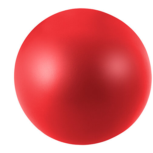 Cool Runder Antistressball , rot, PU Kunststoffschaum, , Bild 3
