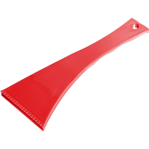 Eiskratzer 'Beta' , rot, PS, 9,30cm x 1,20cm x 23,00cm (Länge x Höhe x Breite), Bild 1