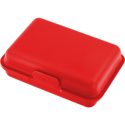 Brotdose/Butterdose , rot, PP, 15,30cm x 5,00cm x 10,60cm (Länge x Höhe x Breite), Bild 1