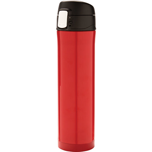 Easy Lock Vakuum Flasche, Rot , rot, Edelstahl, 25,50cm (Höhe), Bild 1