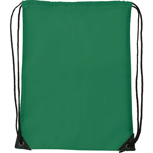 Turnbeutel Aus Polyester Steffi , grün, Polyester, Polyester 210D, 41,00cm x 0,20cm x 34,50cm (Länge x Höhe x Breite), Bild 1