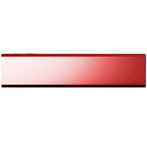 Power Bank Chantal , Promo Effects, rot, Aluminium, 9,40cm x 2,20cm x 2,10cm (Länge x Höhe x Breite), Bild 3
