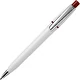 blanc / rouge foncé