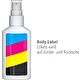 Flacon de 50 ml blanc