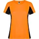 fluor orange / solid svart