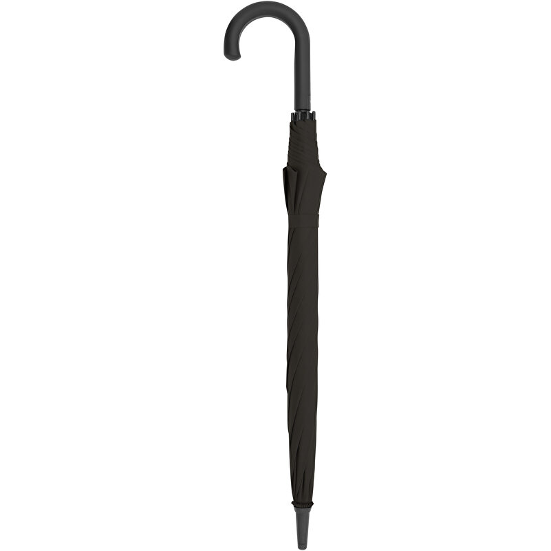 Polyester, Art.Nr. (schwarz, | DOPPLER Fiber 472907 AC Regenschirm Werbegeschenke 448g) als Auf GIFFITS.de Stick